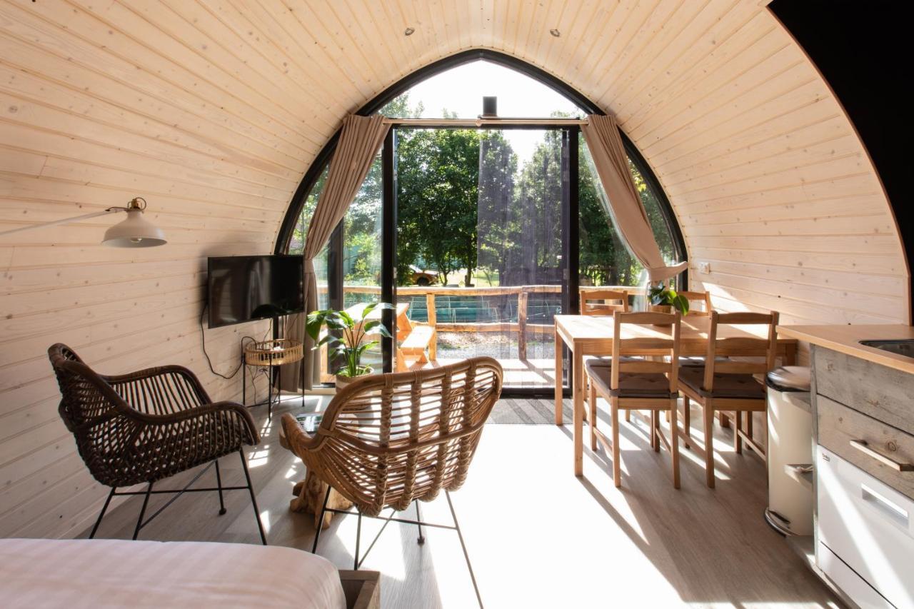 Boomhuis Met Optioneel Wellness - Vakantiepark De Schreiershoek Dokkum Eksteriør billede