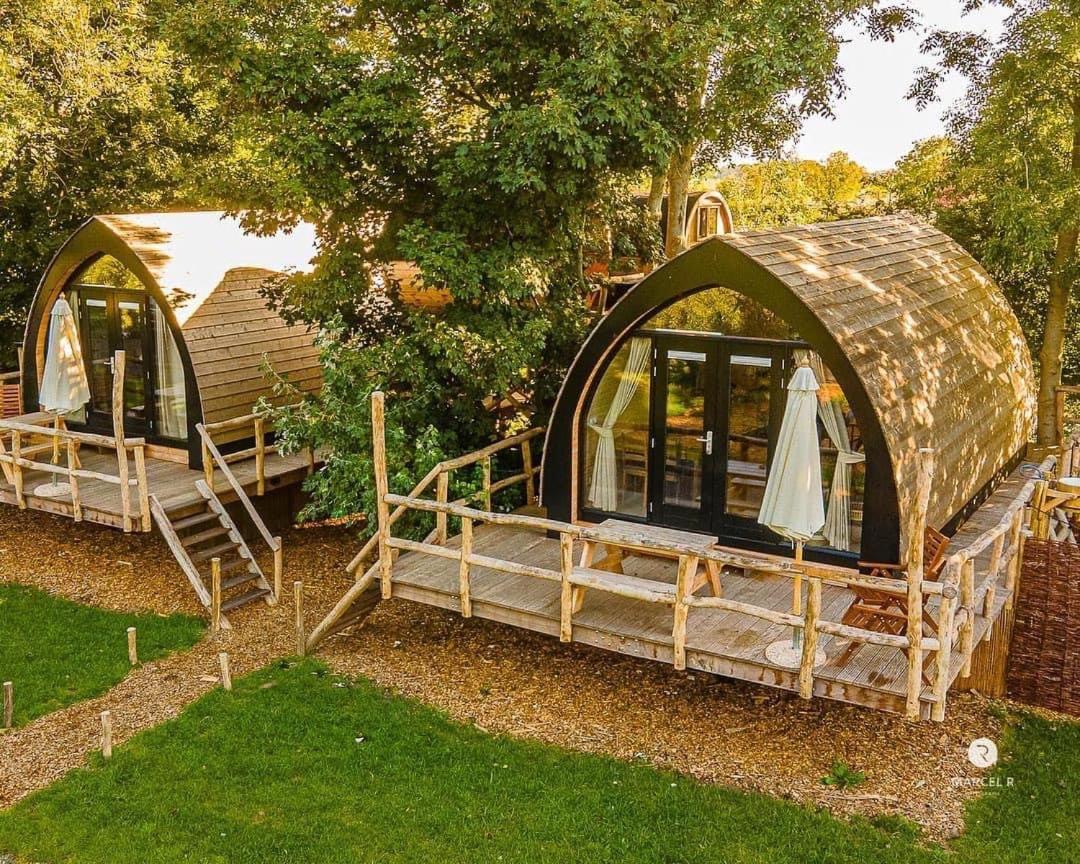 Boomhuis Met Optioneel Wellness - Vakantiepark De Schreiershoek Dokkum Eksteriør billede