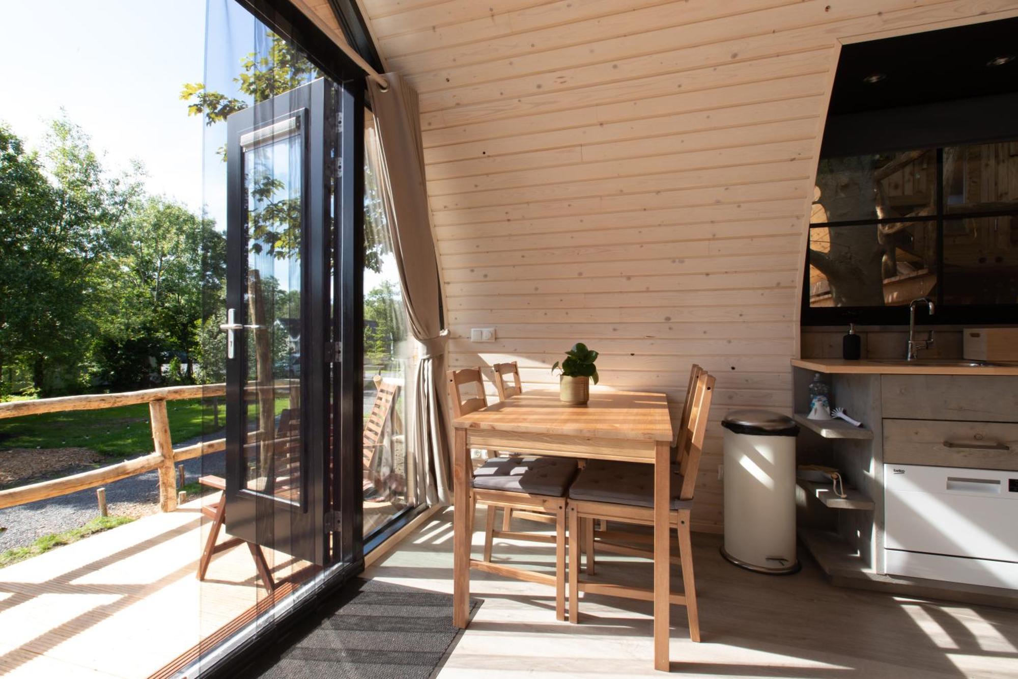 Boomhuis Met Optioneel Wellness - Vakantiepark De Schreiershoek Dokkum Eksteriør billede